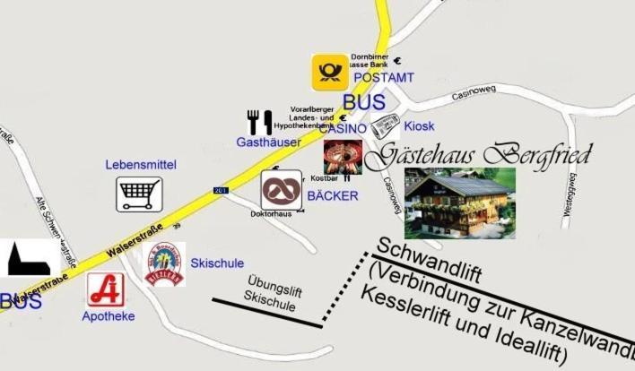 Das Bergfried - Urlaub Zentral Und Ruhig! Apartment Riezlern Exterior foto